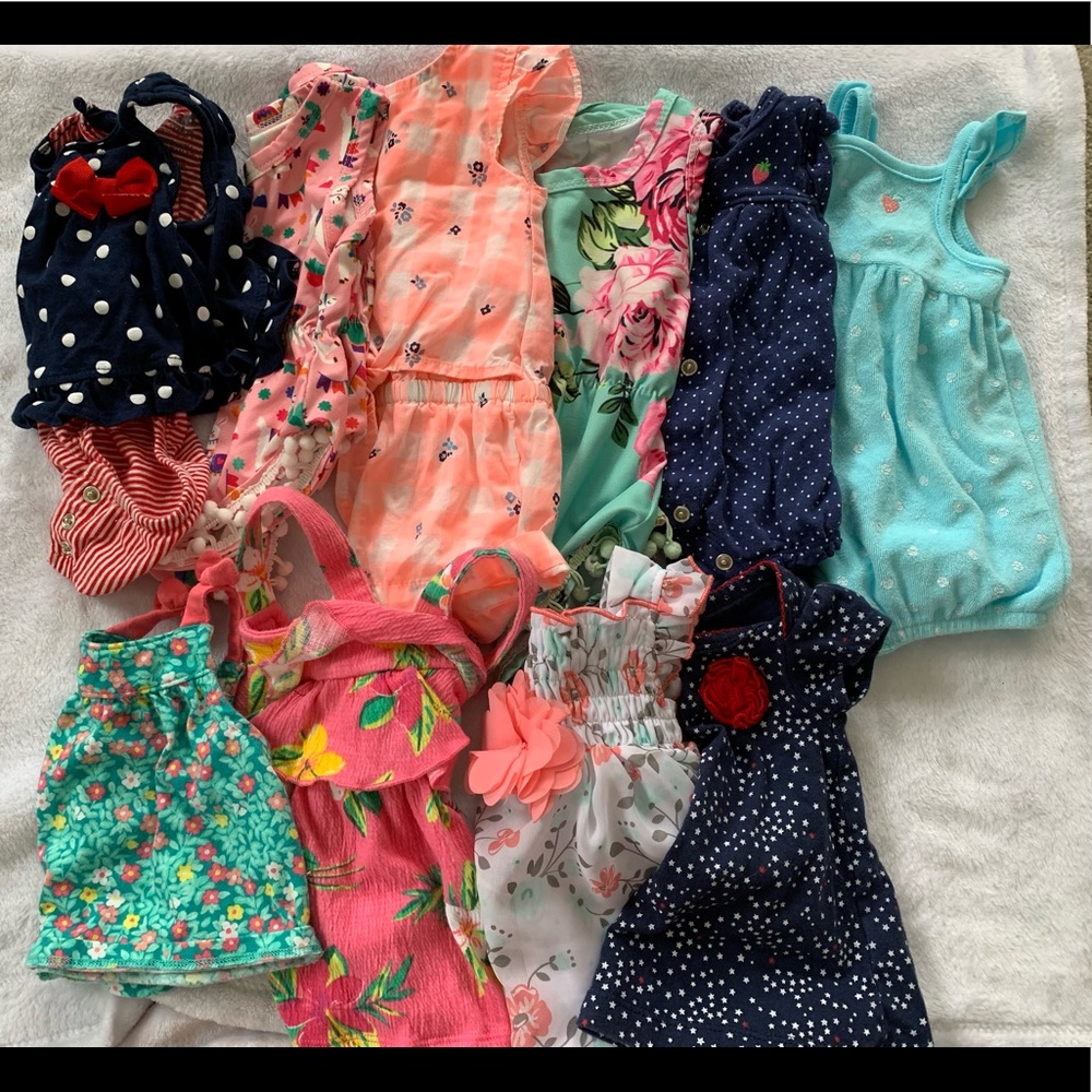 Variety of Baby Girl Outfits